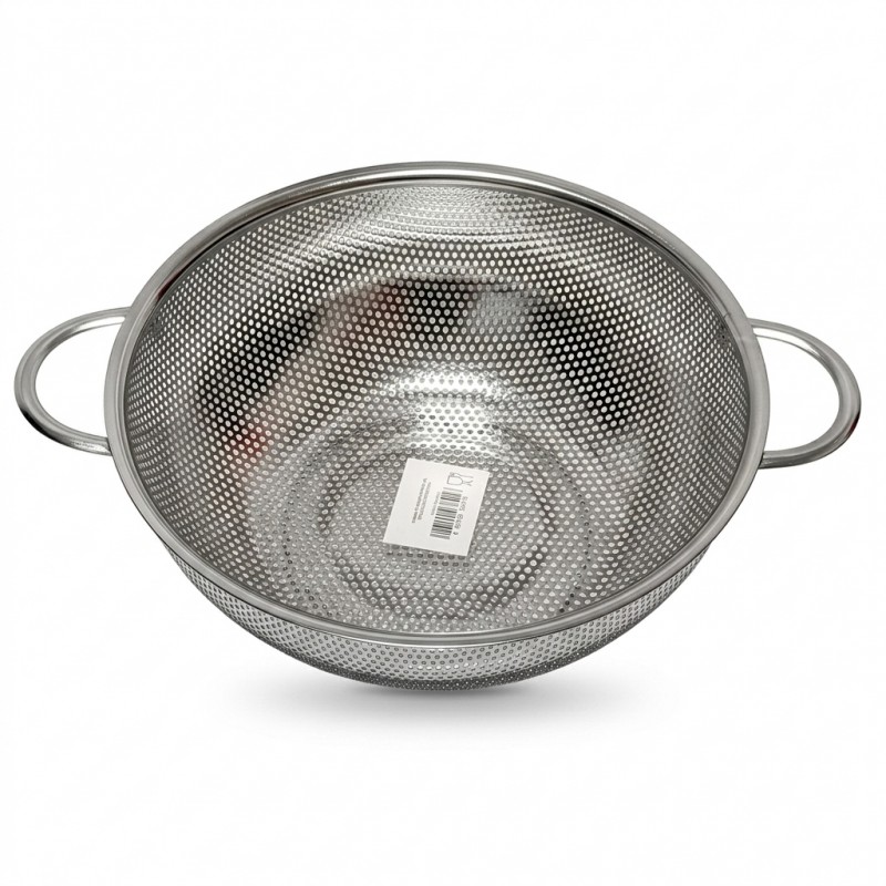 Sita inox scurgere paste spaghete legume 22 cm cu manere bucatarie HoReCa Adison